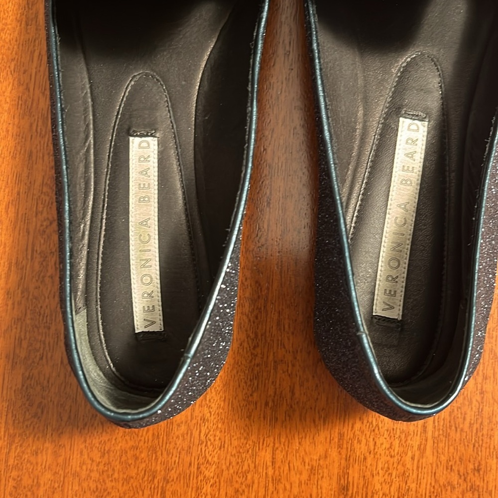 Veronica Beard. Blue glitter ballet flats. Size 39. Made in Italy. - Picture 5 of 5